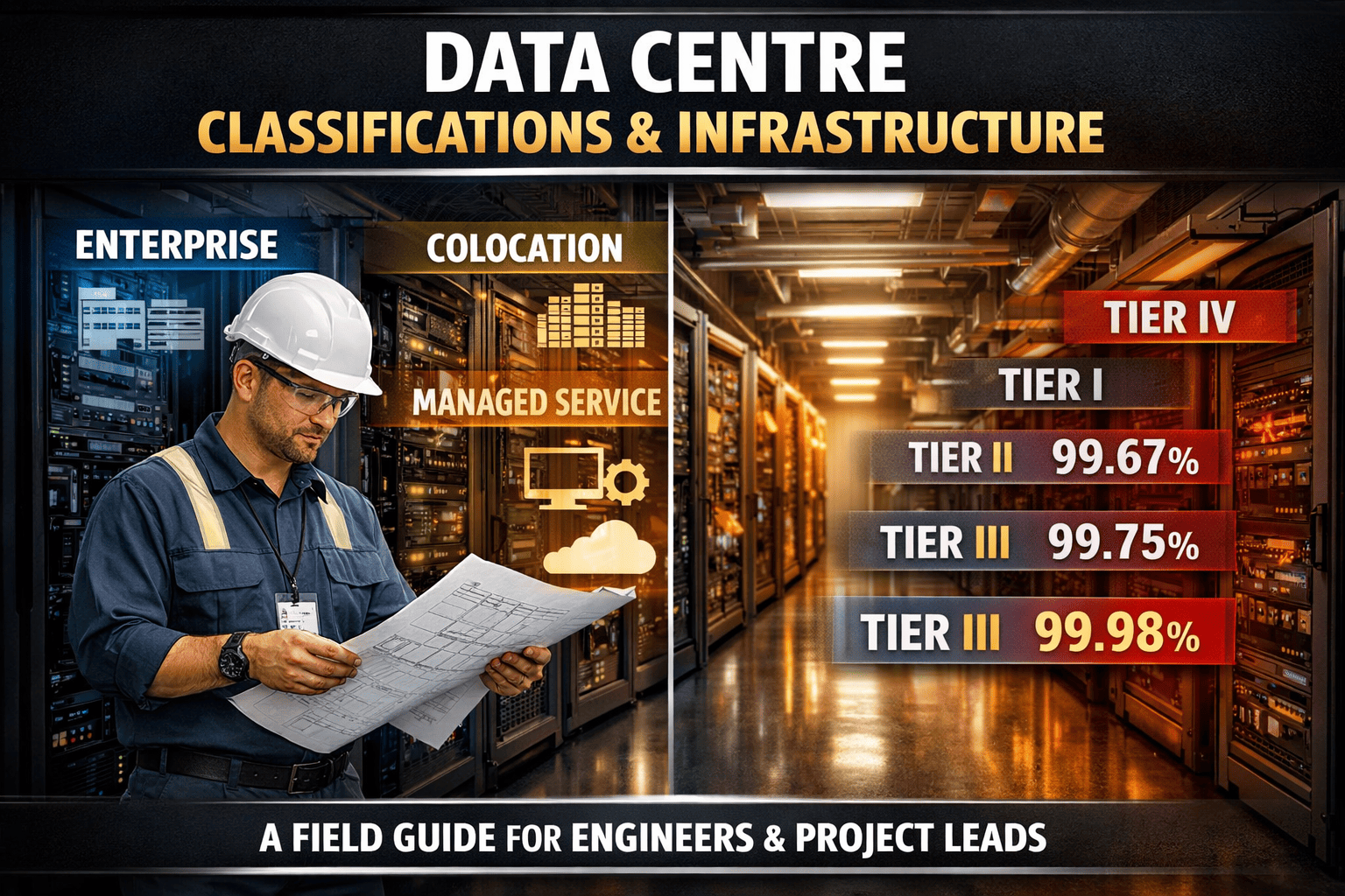 Data center infrastructure rows