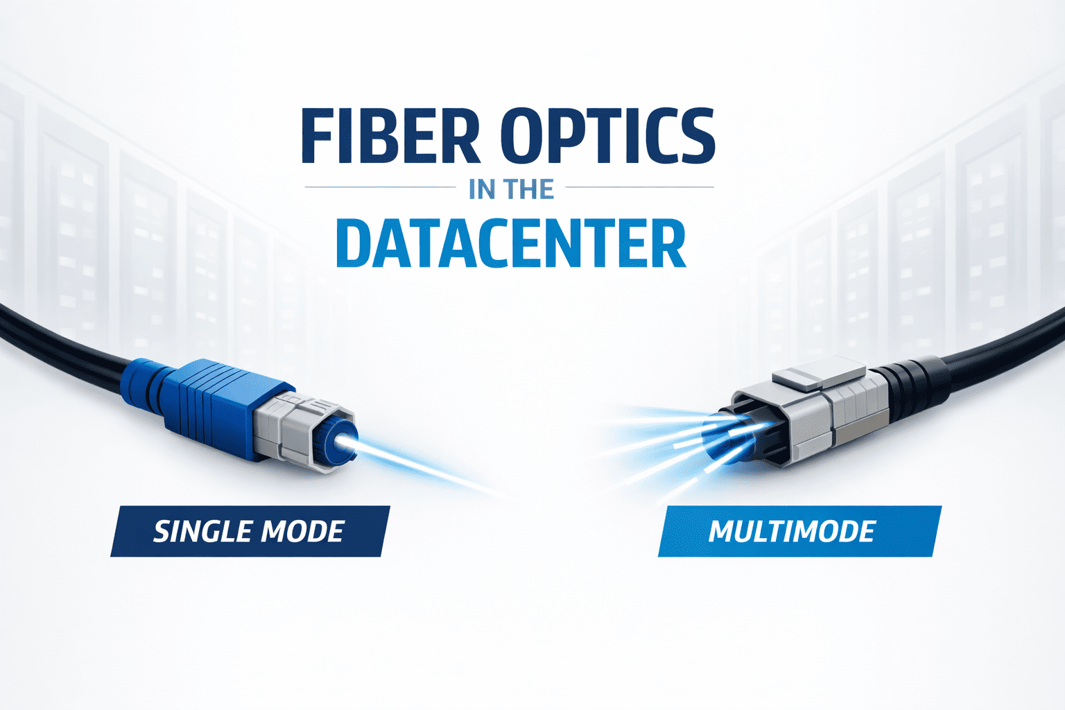 Single mode vs multimode fiber